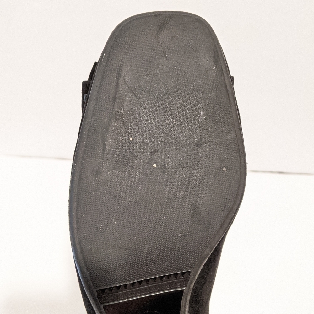 PETER Kaiser black suede sling back heels sz 6.5 - Picture 8 of 16